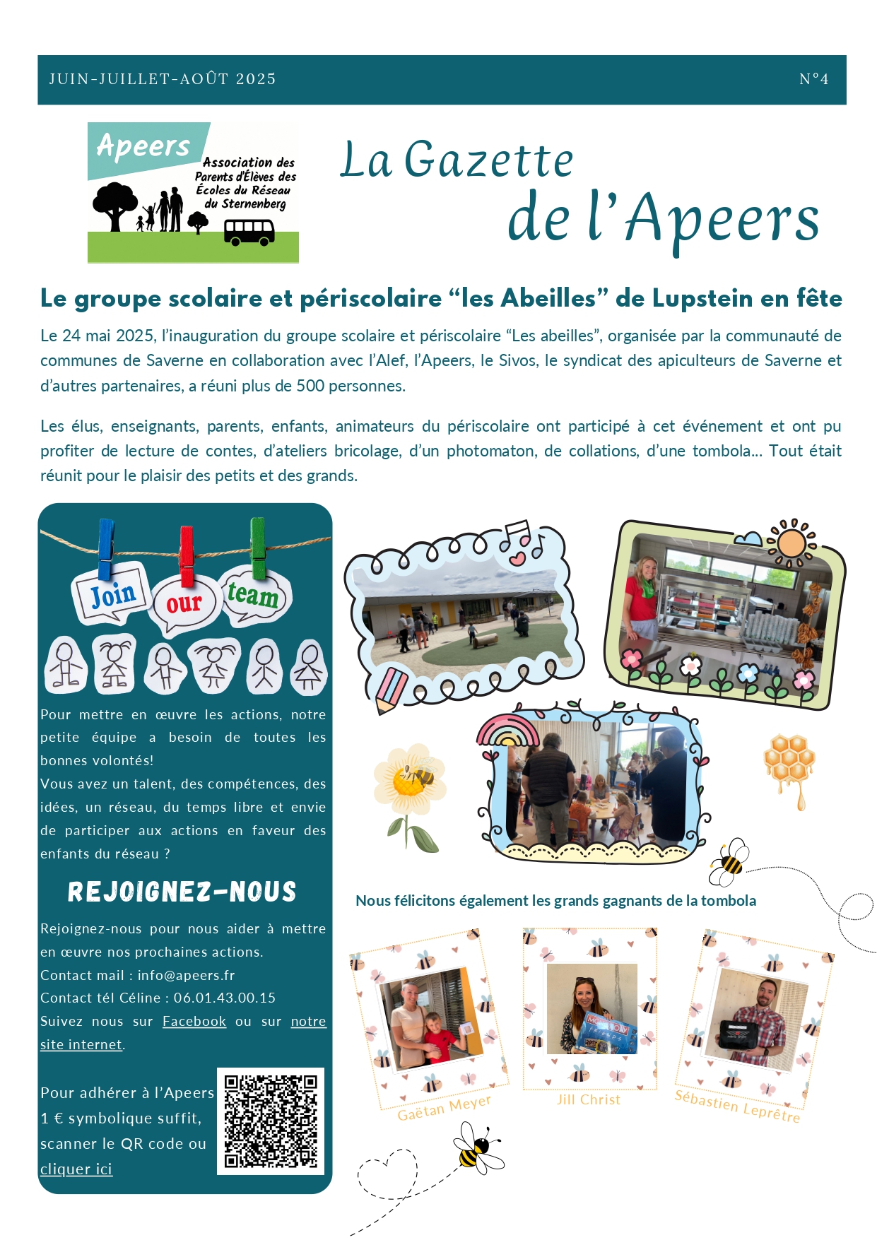 La Gazette de l'Apeers 1